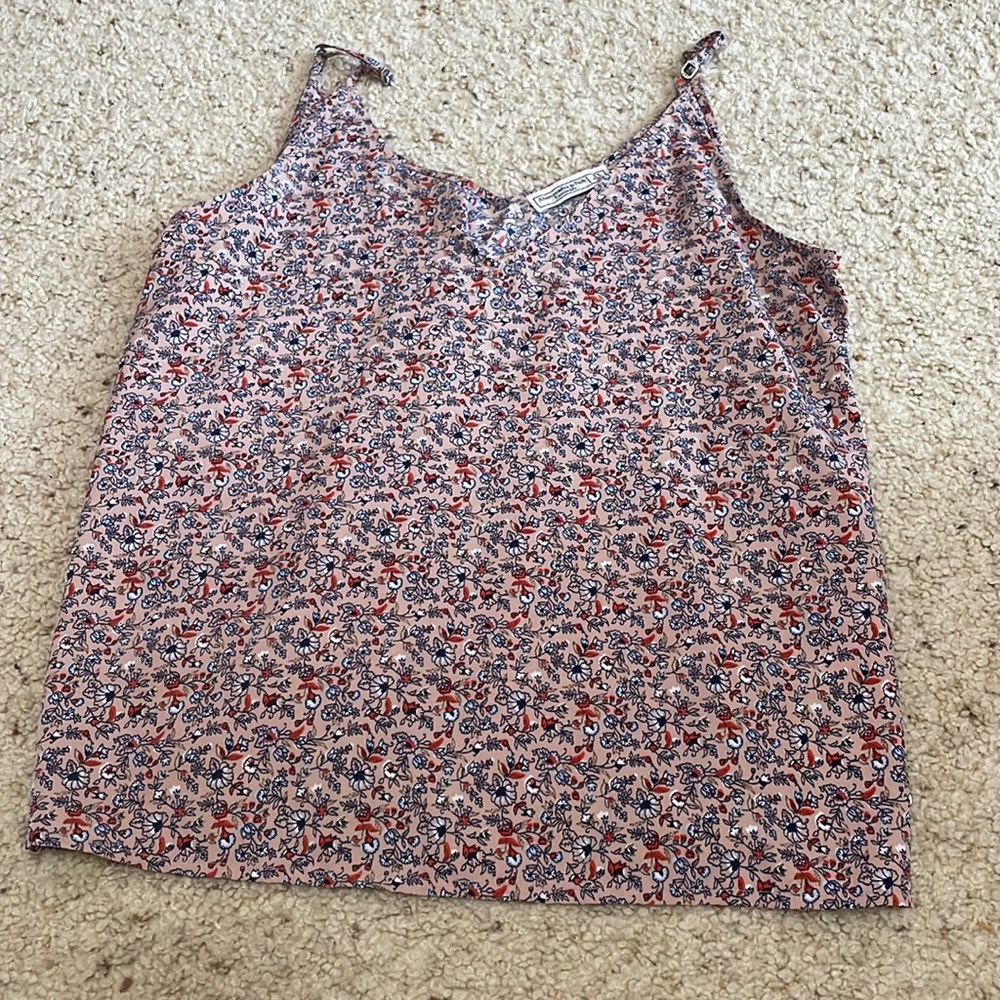 Abercrombie floral tank